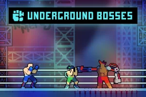 赛博朋克格斗Boss像素艺术包：铁拳、街头与野兽