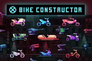 Bike Constructor Pixel Art：摩托车组装像素素材包