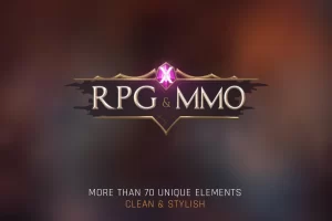 RPG与MMO UI X：完整游戏界面素材集