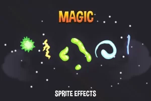 魔法精灵特效矢量包：为2D游戏注入史诗级动态效果