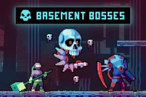 地下室Boss像素艺术精灵包：3个独特Boss与9张精灵表