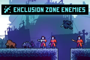 禁区怪物像素艺术精灵包：6种独特敌人助力2D游戏创作