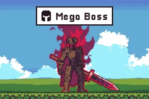 像素平台游戏巨型Boss：暗黑骑士挑战包