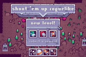 Roguelike射击像素艺术游戏素材包