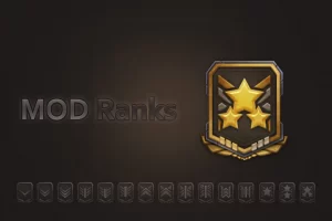 Mod Ranks 2D图标包：玩家技能主题图像集